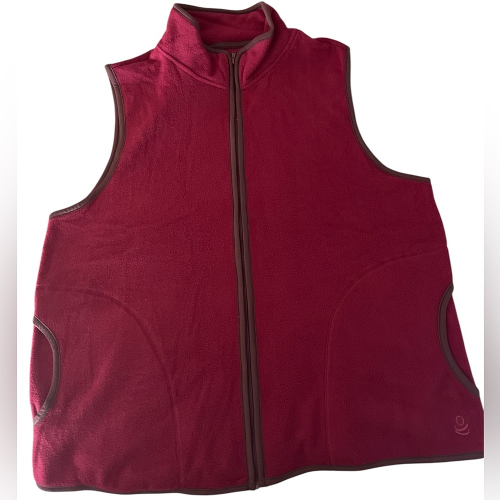 Cuddl Duds® Fleecewear Full Zip Stretch Vest